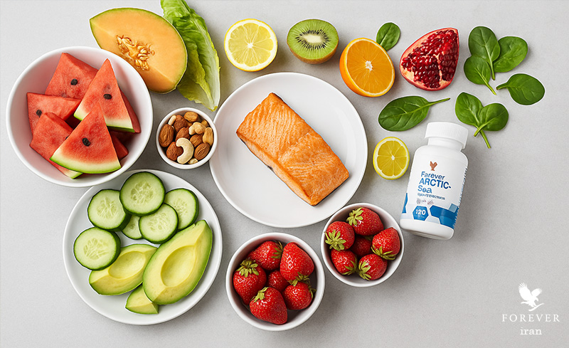 تغذیه مناسب پوست در تابستان